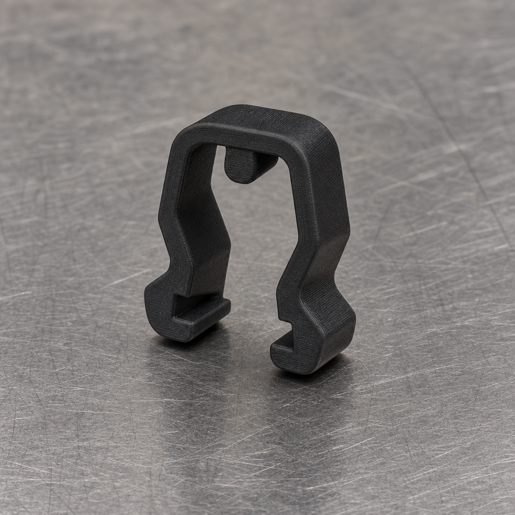 3D-printed oven rack clip